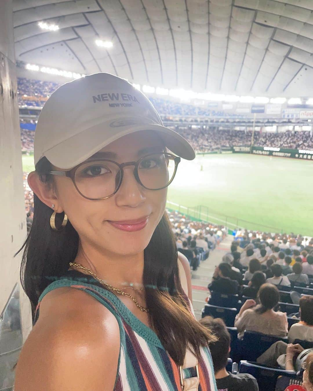 坪井ミサトさんのインスタグラム写真 - (坪井ミサトInstagram)「久々の野球観戦は サントリードリームマッチ⚾️🔥  お仕事ご一緒したことある方や お父さんに言ったら 羨ましがられるレジェンドの方々が たくさん出場されていて 楽しかった🥰  野球がしたくなりました💪🏽  #サントリードリームマッチ2023 #野球 #baseball」8月2日 21時06分 - misato1030