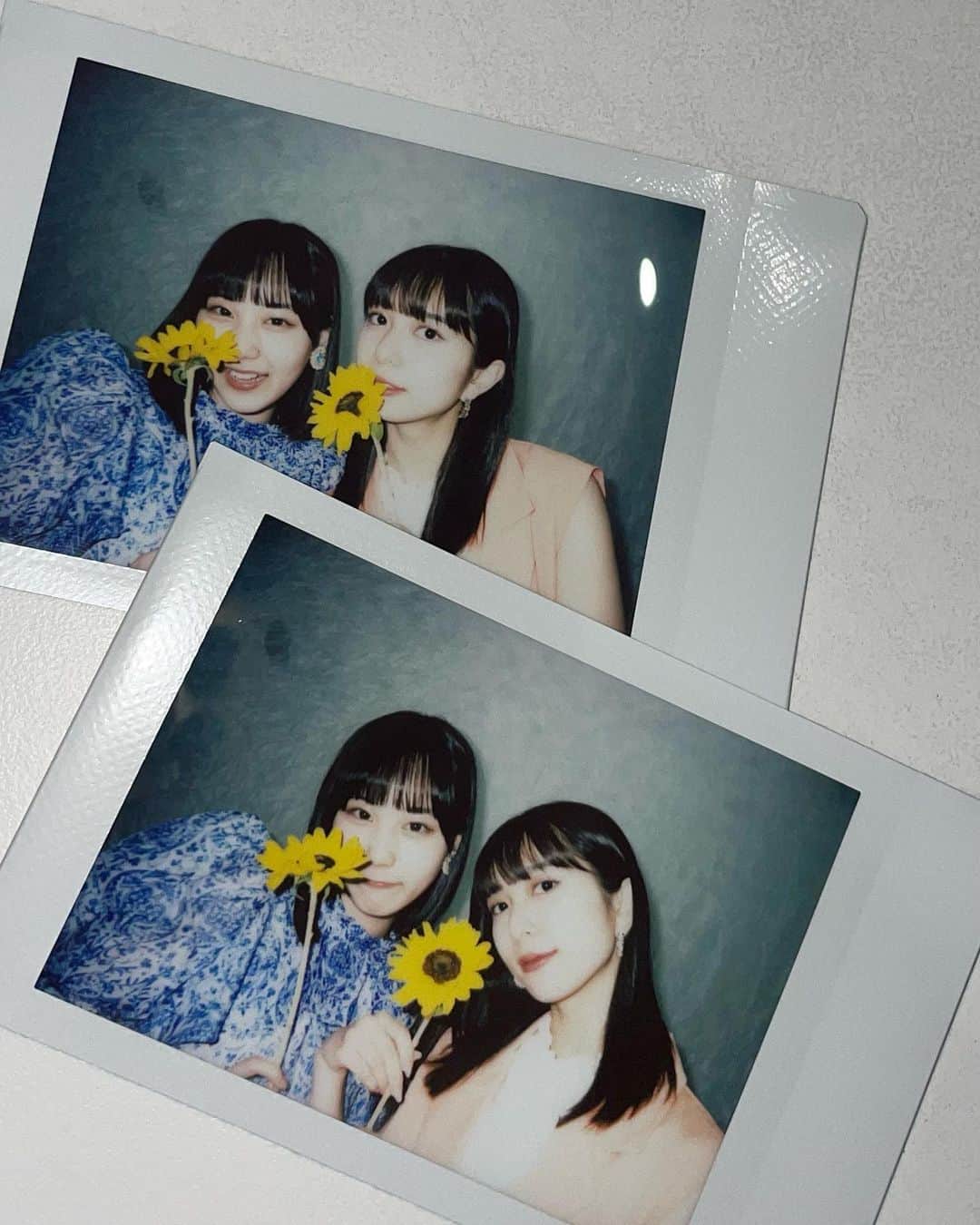 のインスタグラム：「・ ・ 月刊エンタメさんで撮ったちぇき  #江端妃咲 #井上玲音」