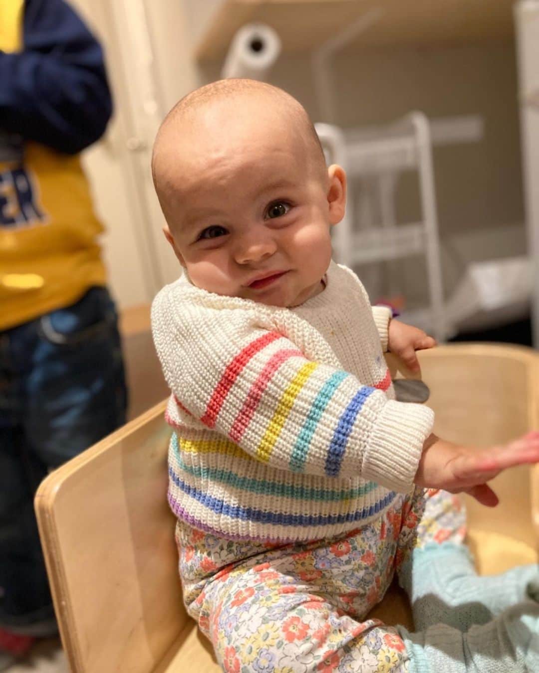 メーガン・デュアメルのインスタグラム：「Zoey’s first days at our home daycare to her last day going to home daycare ❤️🥹  So grateful that we found someone amazing and that we felt safe and loved with to bring our kids into their home.   #firsttolastdayofdaycare」