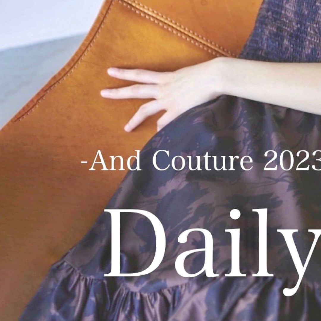 And Coutureさんのインスタグラム写真 - (And CoutureInstagram)「🍂"Daily Chic"🍂 And Couture 2023 Autumn Collection  秋の最新LOOKが公開中♪  シックなムードを纏い、様々なマテリアルと表情豊かな布の動きでブラッシュアップしたディリーウエアを提案する秋のコレクション。  新しいシーズンの訪れを感じさせるレザーやチェック、ストライプ ジャガードやシアーなどの素材で美しい動きを表現。  #AndCouture #アンドクチュール #AutumnCollection #秋トレンド #2023秋」8月2日 21時28分 - and.couture