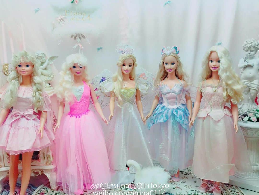 Etsuna otsukAさんのインスタグラム写真 - (Etsuna otsukAInstagram)「My Dolls❤️ #barbie #barbiedoll #licca #liccadoll #antiquedoll」8月2日 21時44分 - etsunaotsuka