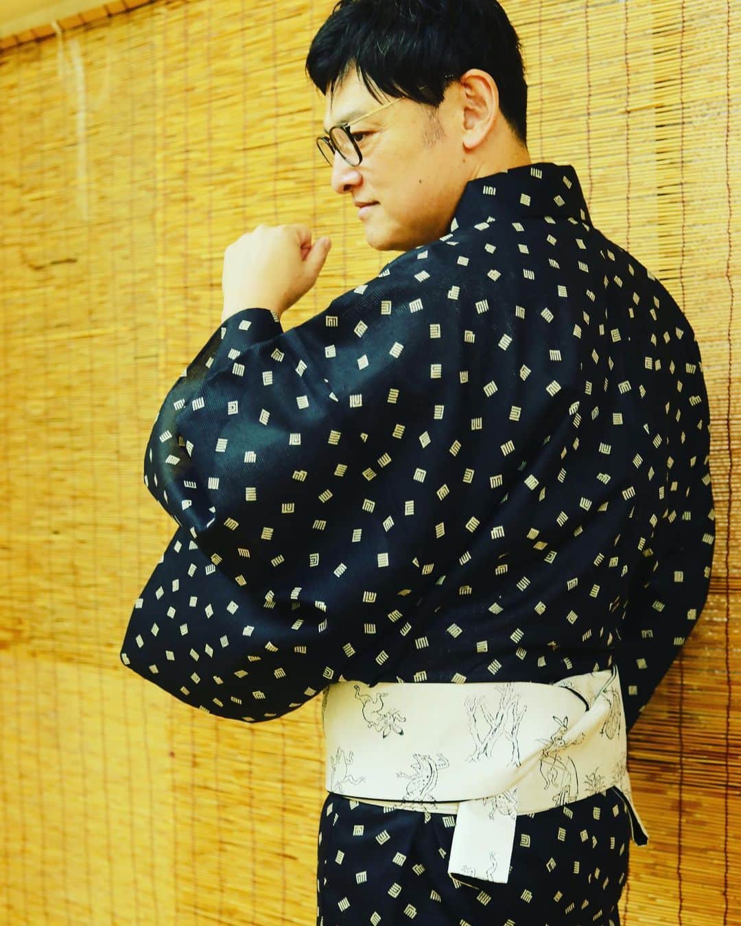 宮田麺児さんのインスタグラム写真 - (宮田麺児Instagram)「誕生日で「浴衣」を 頂きました。 ありがとうございます」8月2日 22時05分 - miyatamenji