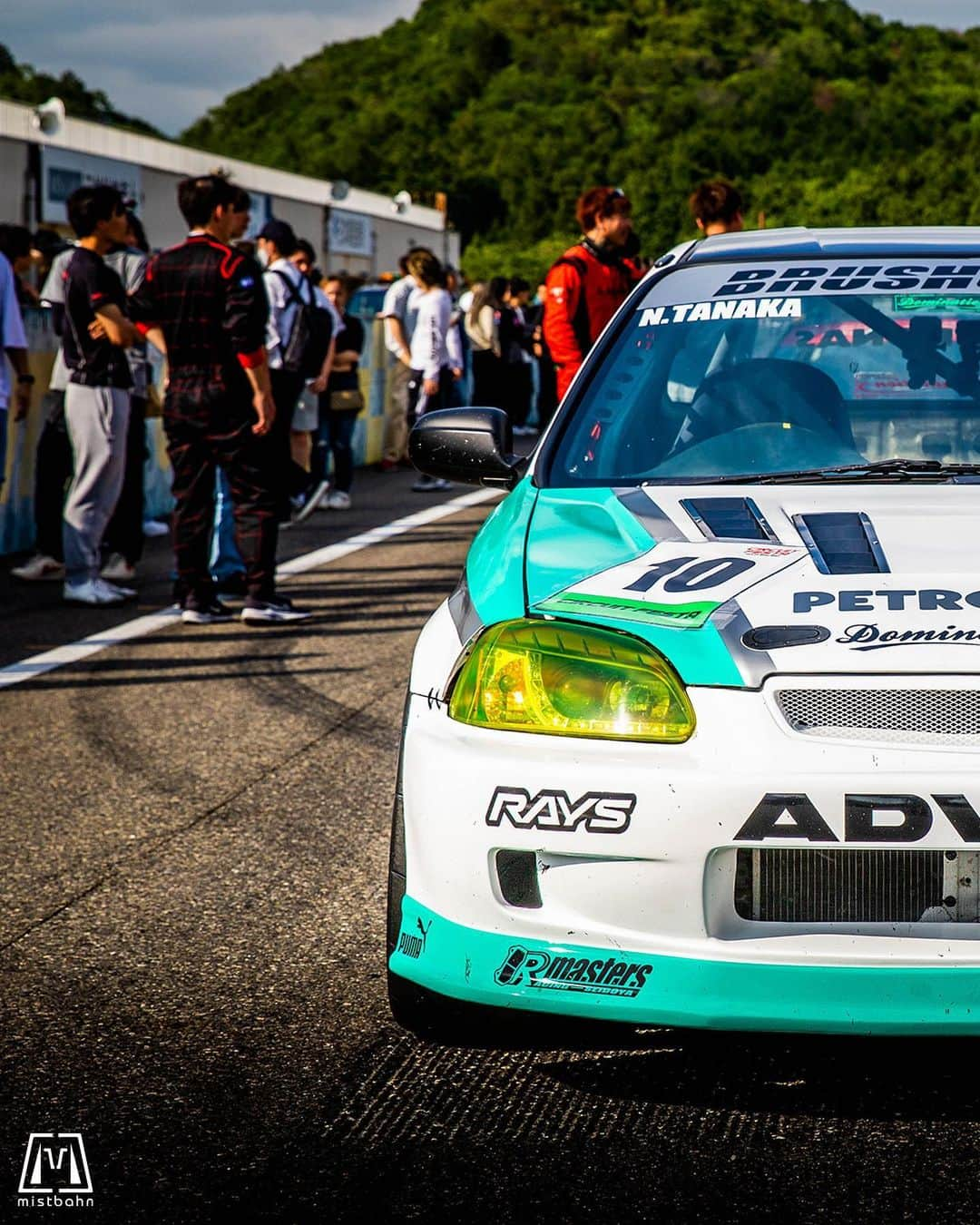 mistbahnさんのインスタグラム写真 - (mistbahnInstagram)「_ Tribute: DOMINATION PETRONAS 66 K24-Swapped Honda EK9 CIVIC Type R _ 🚗: @naoki.tanaka66 📷: @mistbahn _ Shot on May-20 2023 🏁 "Circuit Festa ( @circuit_festa_west_japan )". Central Circuit (Hyogo Japan) _ DOMINATION PETRONAS 66 K24-Swapped Honda EK9 CIVIC Type R has been fully burnt down on Jul-29 2023 at Central Circuit. I took photos of this EK9 for almost 6years.  Glad driver is Okay, but sad for EK9... R.I.P. _ JP) 2023年5月20日、セントラルサーキットで開催された「サーキットフェスタ ( @circuit_festa_west_japan )」で撮影。 _ ドミネーション・ペトロナス66 K24 ホンダEK9シビック・タイプRは2023年7月29日にセントラルサーキットで全焼されました。 ドライバーの @naoki.tanaka66 さんがご存命で何よりですが、6年間近く撮影し続けた車両なので寂しいです。 _ #circuitfesta #サーキットフェスタ  #circuitfesta2023 #サーキットフェスタ2023 #centralcircuit #セントラルサーキット #domination #ドミネーション #petronas #brushup_aw_osaka #brushupautoworks #civic #hondacivic #ホンダシビック #シビック #ek9 #ek #ekcivic #kanjo #kanjostyle #kanjoracer #kanjozoku #timeattack #timeattackjapan #kswapped #kswap #k24 #hondasontrack」8月2日 22時06分 - mistbahn