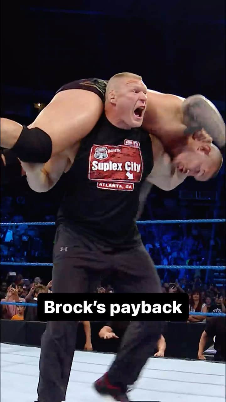 WWEのインスタグラム：「The Beast invaded #SmackDown on this day in 2016!」