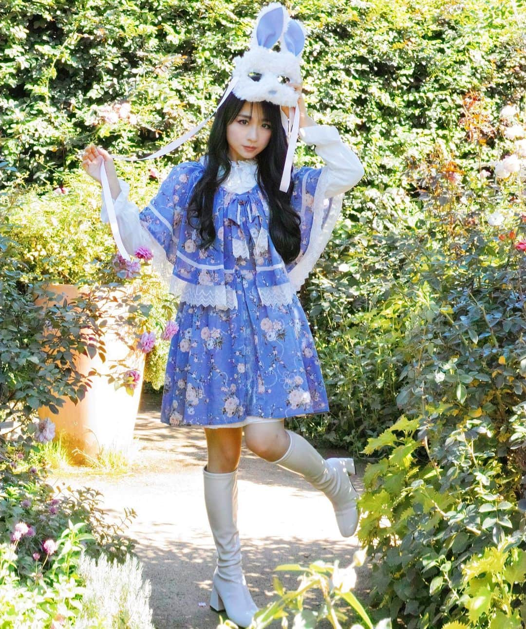 久保亜沙香のインスタグラム：「#バニーの日 🐰」