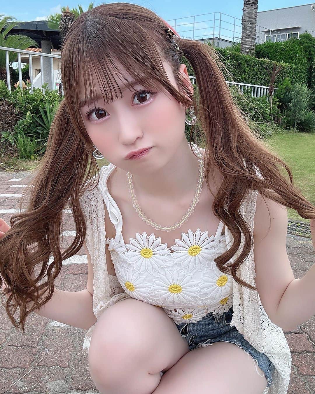 佐野心音のインスタグラム：「ねちと夏しよ？☀️💛」