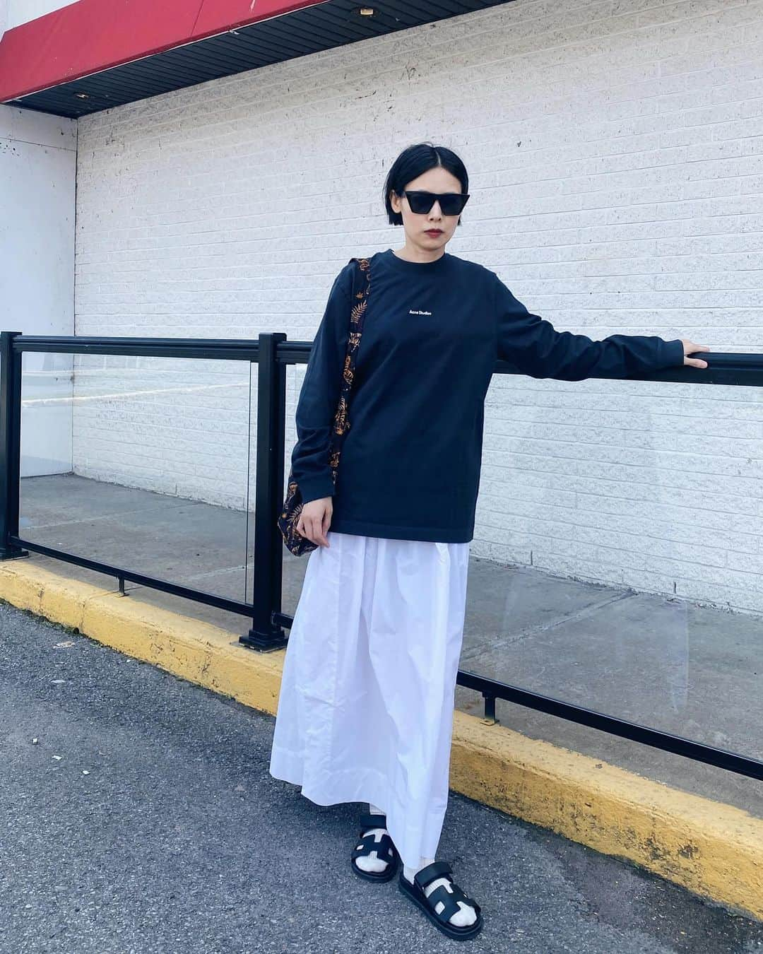 mixmatchisthekeyさんのインスタグラム写真 - (mixmatchisthekeyInstagram)「maxi skirt 🤍」8月2日 22時53分 - zhuzhulifenotes