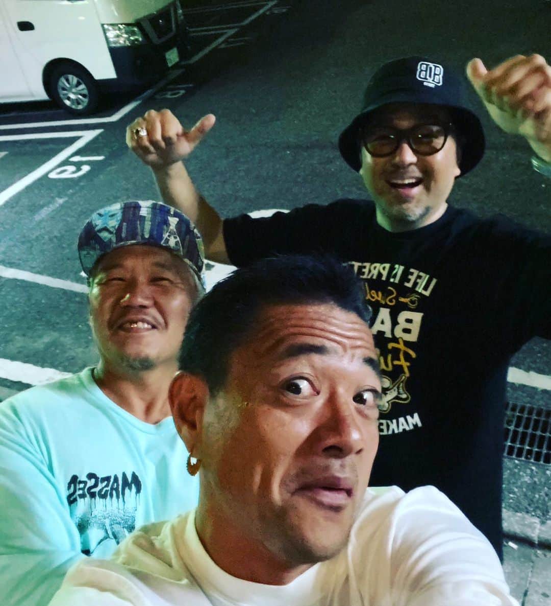 マッコイ斉藤のインスタグラム：「満月の夜に！」