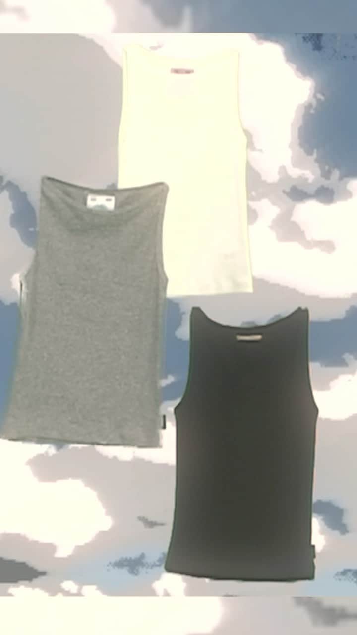 UNIFのインスタグラム：「Our Wide Tank Three-Pack has been restocked! Perfect basics for summer🌼」