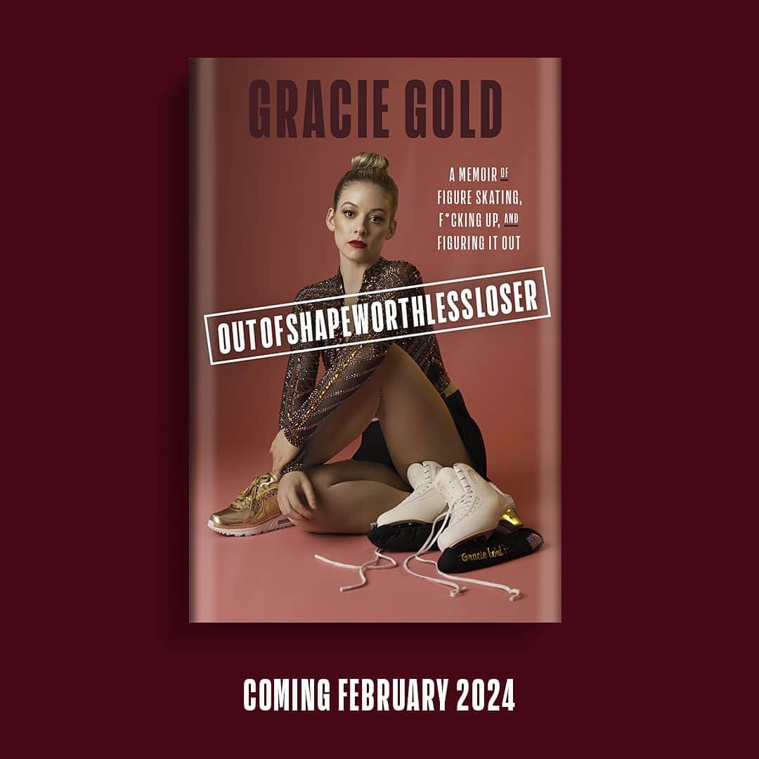 グレイシー・ゴールドのインスタグラム：「When I sat down to write my book, I wanted to offer an inside look into the high-pressure world of figure skating that’s been a second home to me since I was a kid.   What came is a culmination of so much healing for me—an introspective examination of my struggles with mental health, disordered eating, and a crushing drive for perfection—and ultimately, my fight to survive.   In introducing you to outofshapeworthlessloser, I share a side of myself that I haven’t shared before—because she's an integral part of my healing, because I hope she sparks conversation and positive change in the sport that I love, and because I hope she can provide guidance and a way forward for anyone struggling with similar issues.   You can preorder at the link in my bio, and I look forward to sharing more with you once it’s out on February 6th.」