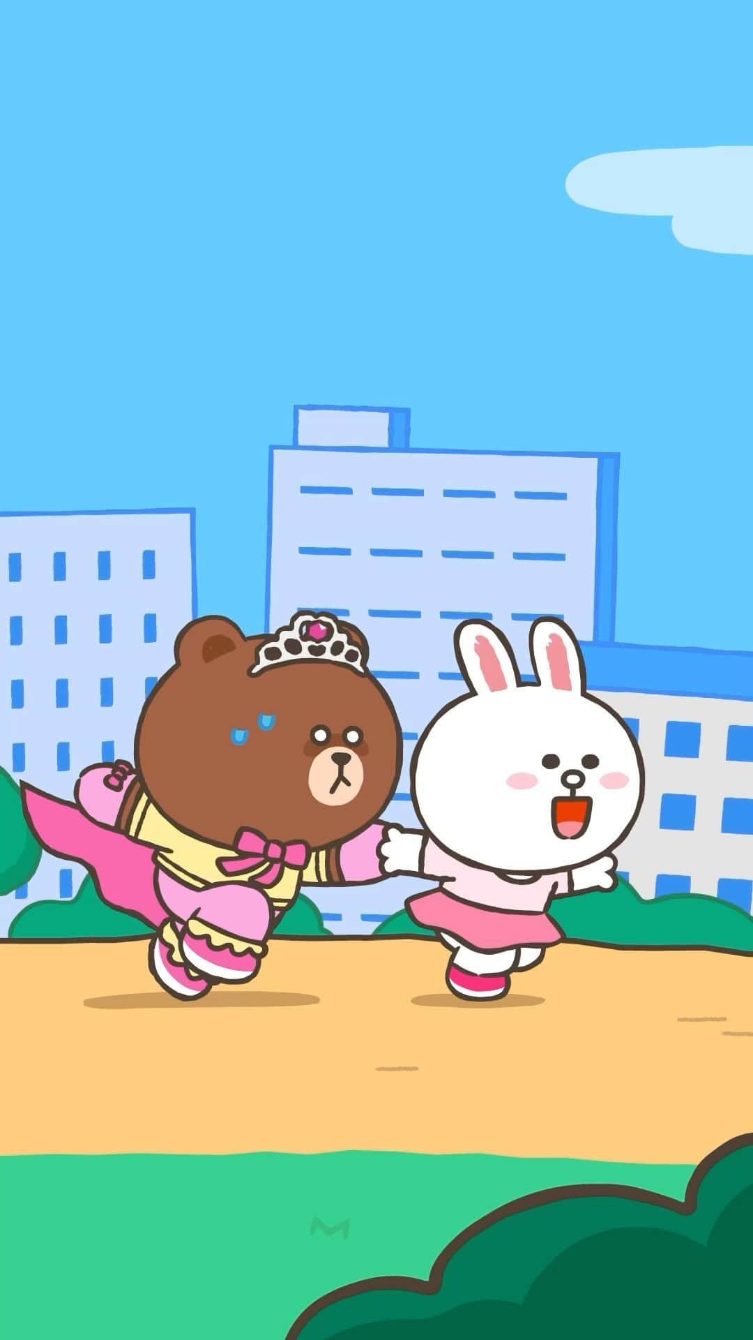 LINE FRIENDSのインスタグラム：「💭 Stop this, I’m too shy for this!  #BROWN #BROWNDAY2023 #브라운데이 #LINEFRIENDS #LINEFRIENDSPOPUP #LINEFRIENDSWORLD」