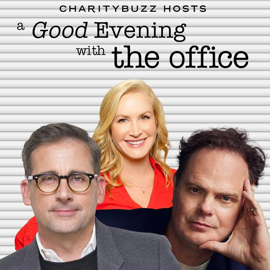 レイン・ウィルソンのインスタグラム：「🚨More ways to win! Steve Carell, Angela Kinsey, and I are SO excited to be welcoming a few Office fans to dinner with us in September with @charitybuzz! Bid now at Charitybuzz.com/OfficeDinner through August 10th to snag a seat at the table with us. Proceeds from this event will be supporting @lidehaiti & their empowerment programs for adolescent girls across rural Haiti. 🌟」