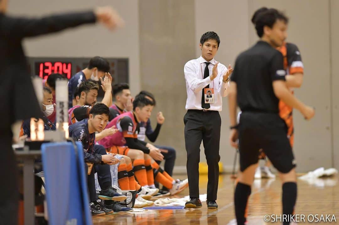 永井義文のインスタグラム：「2023-05-28 sun #Fリーグ 第1節 #シュライカー大阪 vs #バルドラール浦安 撮影：山脇美紀 写真達②」