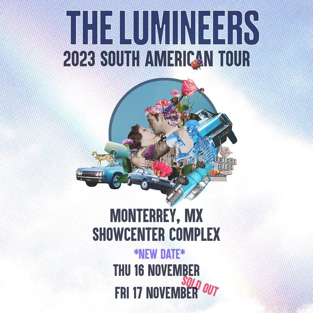 The Lumineersのインスタグラム：「NEW DATE ADDED IN MONTERREY, MX! We cant get enough of you Mexico, tap the link in our story to register for pre-sale 🇲🇽」