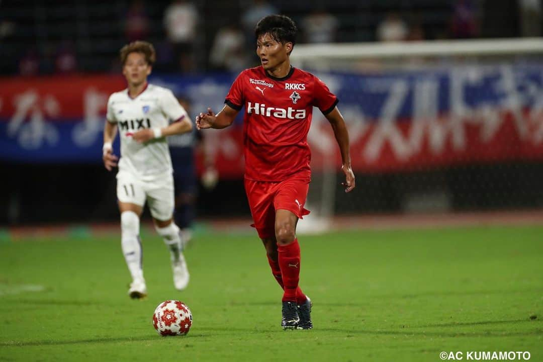 ROASSO KUMAMOTOさんのインスタグラム写真 - (ROASSO KUMAMOTOInstagram)「フォトレポート📷2️⃣ #ロアッソ熊本 #8月2日 #天皇杯4回戦 #FC東京戦 #2-0勝利 #無失点 #ベスト8進出 #平川怜⚽️ #松岡瑠夢⚽️ #たくさんの応援ありがとうございました   次の試合はホームゲーム #8月6日 #えがお健康スタジアム #挑め高みへ」8月3日 9時51分 - roassokumamoto_official