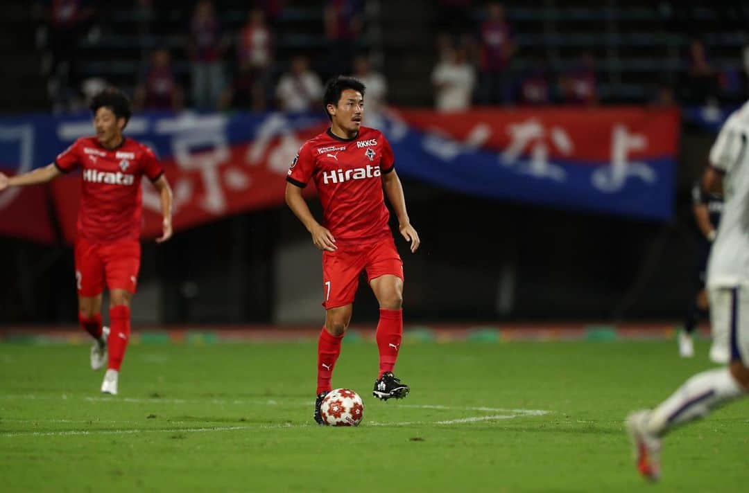 ROASSO KUMAMOTOさんのインスタグラム写真 - (ROASSO KUMAMOTOInstagram)「フォトレポート📷3️⃣ #ロアッソ熊本 #8月2日 #天皇杯4回戦 #FC東京戦 #2-0勝利 #無失点 #ベスト8進出 #平川怜⚽️ #松岡瑠夢⚽️ #たくさんの応援ありがとうございました   次の試合はホームゲーム #8月6日 #えがお健康スタジアム #挑め高みへ」8月3日 9時54分 - roassokumamoto_official