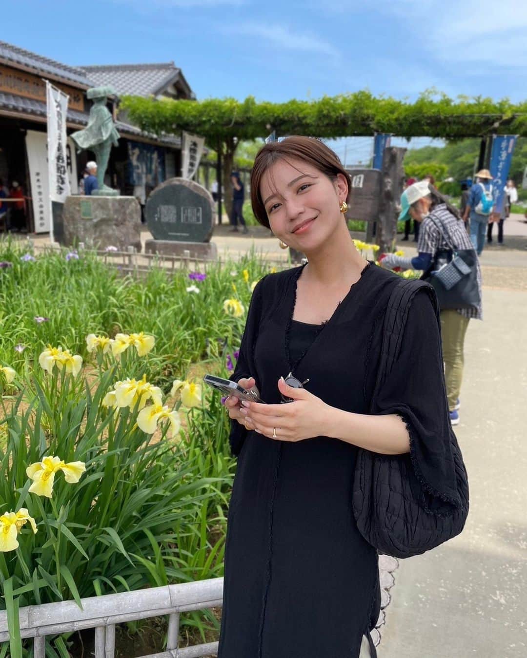 玉城翔子のインスタグラム：「いつかのあやめ祭りヾ(＠⌒ー⌒＠)ノ  #時系列ガン無視投稿」
