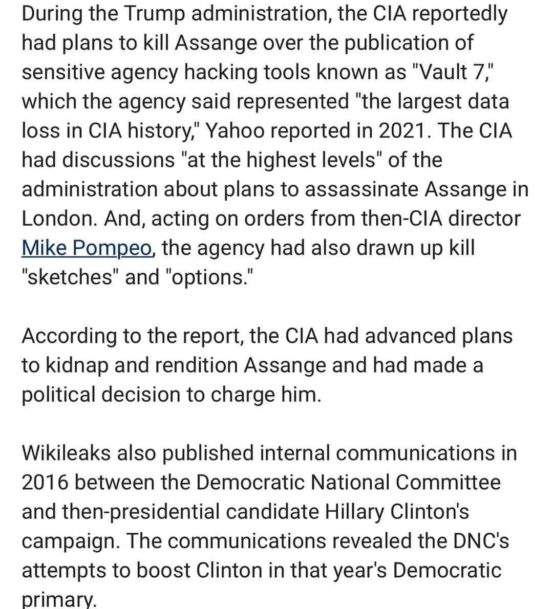 WikiLeaksさんのインスタグラム写真 - (WikiLeaksInstagram)「@foxnews」8月3日 21時14分 - wikileaks