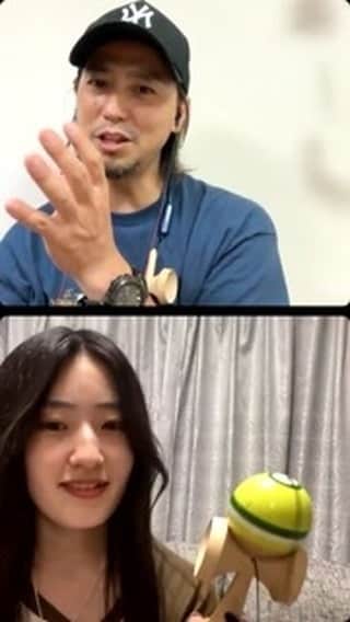 ZOOMADANKEのインスタグラム：「ご視聴ありがとうございました！  今回のゲストはRinちゃん！ @rinsby2 @solkendamas   意外にも遅かったけん玉スタート、そこからのストーリーや、いまのsolのメンバーになるまで、そして今話題の抹茶けん玉と、レベル10の抹茶ンス🍵  本日もたくさんのバッジでのご支援ありがとうございました😊  これからもみんなでRinちゃんを応援しましょー！ #zoomadanke #solkendamas #instalive #kendama #ダマサポ」