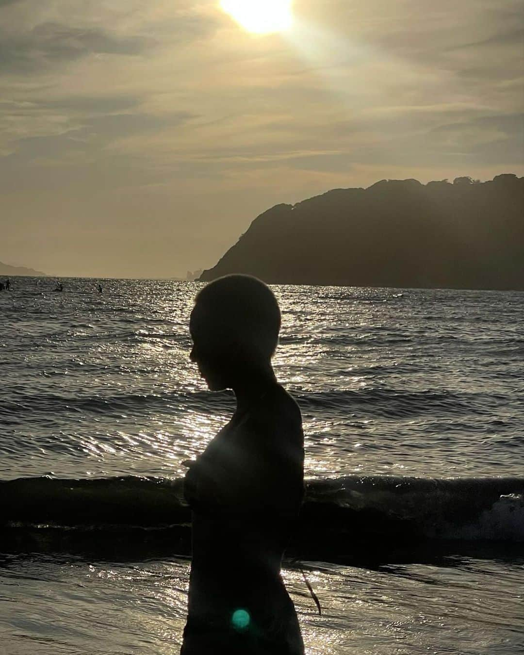 石田サラのインスタグラム：「🌊‪🔆‬️🌅」