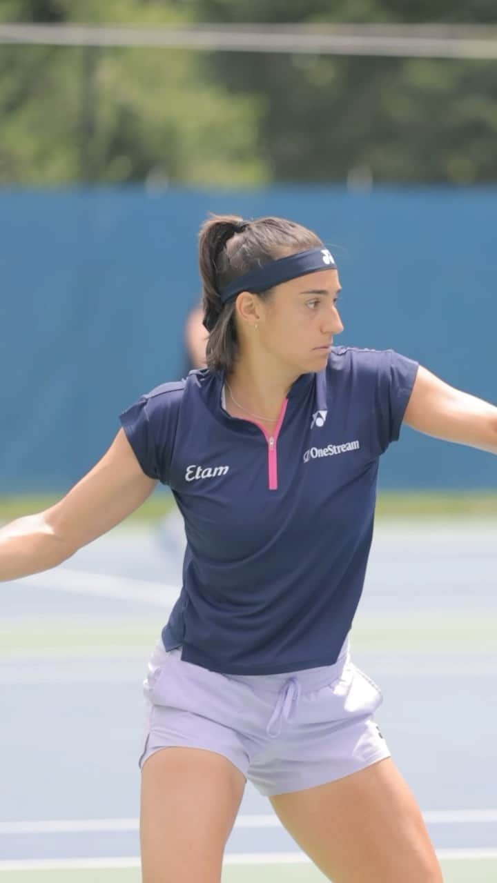 キャロライン・ガルシアのインスタグラム：「Sweet Caroline 🎶   @carogarcia #tennis #sports #wta #garcia #dc #dcevents #mubadalacitidcopen」