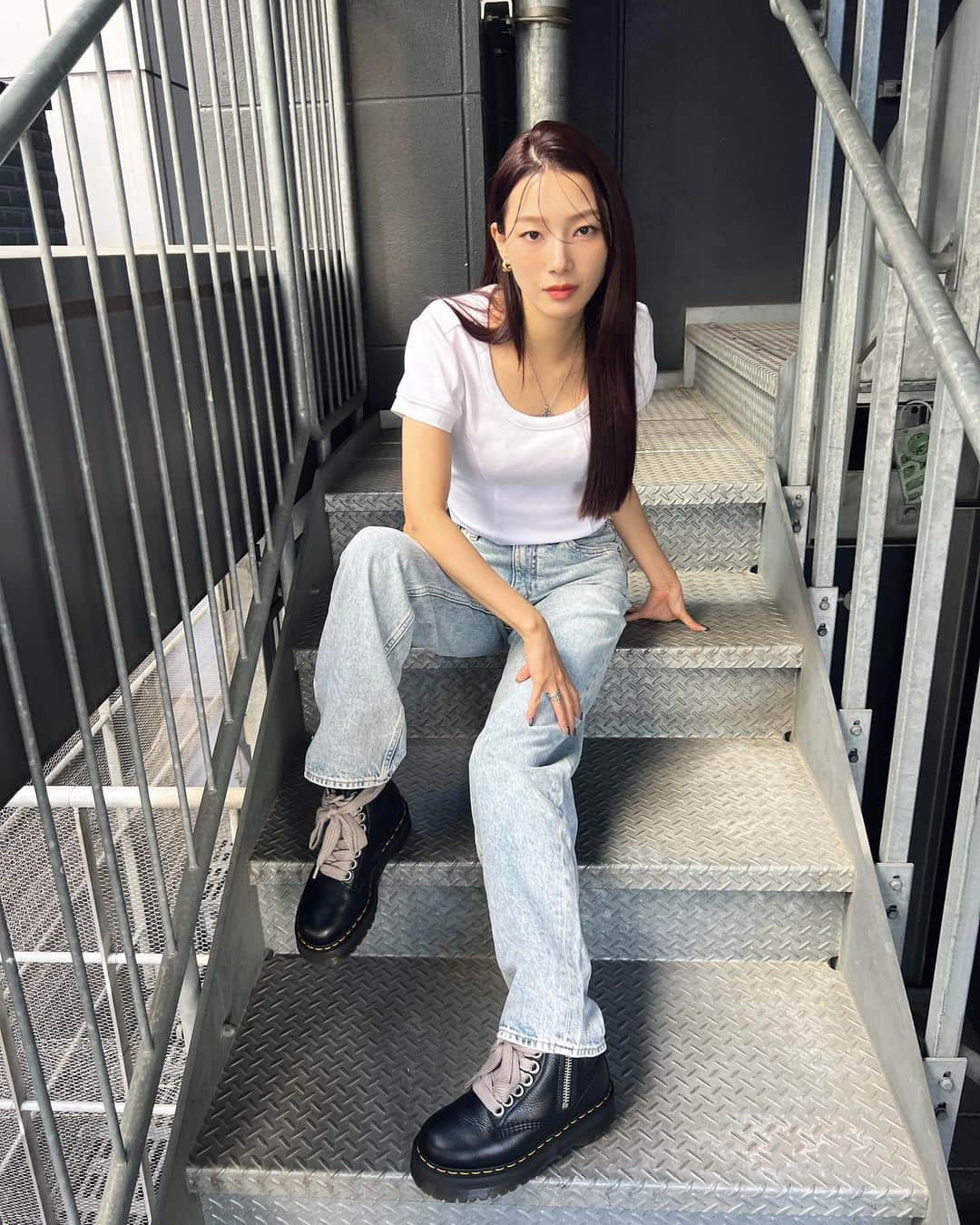 江田友莉亜さんのインスタグラム写真 - (江田友莉亜Instagram)「🤍🩵 @calvinklein」8月3日 22時12分 - edayuri_official