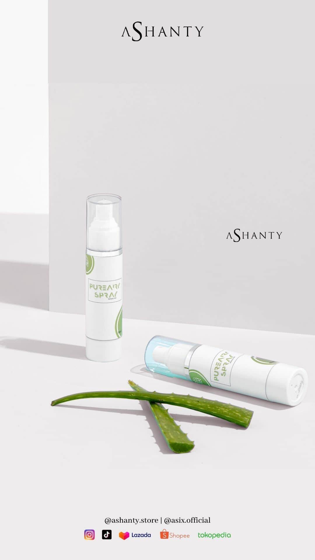 ASHANTY BEAUTY CREAM OFFICIALのインスタグラム：「SEBERAPA SERING PAKAI HANDSANITIZER SPRAY?  Sunday, monday, tuesday, wednesday, thursday, friday, saturday alias SETIAP HARI 💖  Kenapa harus setiap hari? karna kita ga tau kapan bakteri menyerang tubuh & badan kita! tangan itu salah satu penyumbang bakteri terbanyak loh dibadan kita😰  Jadi, jangan sampai lupa yaa pakai handsanitizer sebelum makan & melakukan aktivitas✨  #ashantycosmetics #ashanty_ash #cosmetics #cosmetic #makeuptutorial #rekomendasimakeup #makeuplover #lokalmakeup #makeupnatural #makeuplooks」