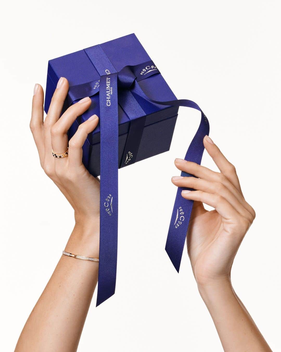 Chaumetさんのインスタグラム写真 - (ChaumetInstagram)「Unwrap distinction with our Chaumet blue box. ⁣ #Chaumet #CelebrateWithChaumet」8月3日 16時00分 - chaumetofficial