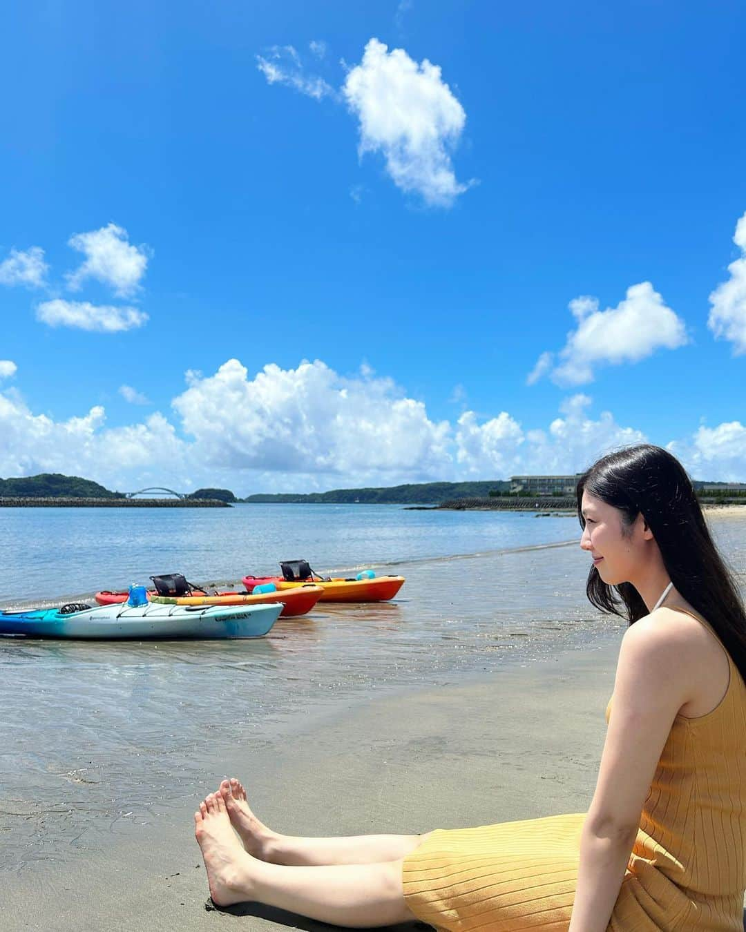 立石晴香さんのインスタグラム写真 - (立石晴香Instagram)「久しぶりの旅行でした☺️🌼 暑い日が続くのでしっかり水分取って安全にお過ごしくださいね💪🏻✨」8月3日 16時52分 - haruka_tateishi