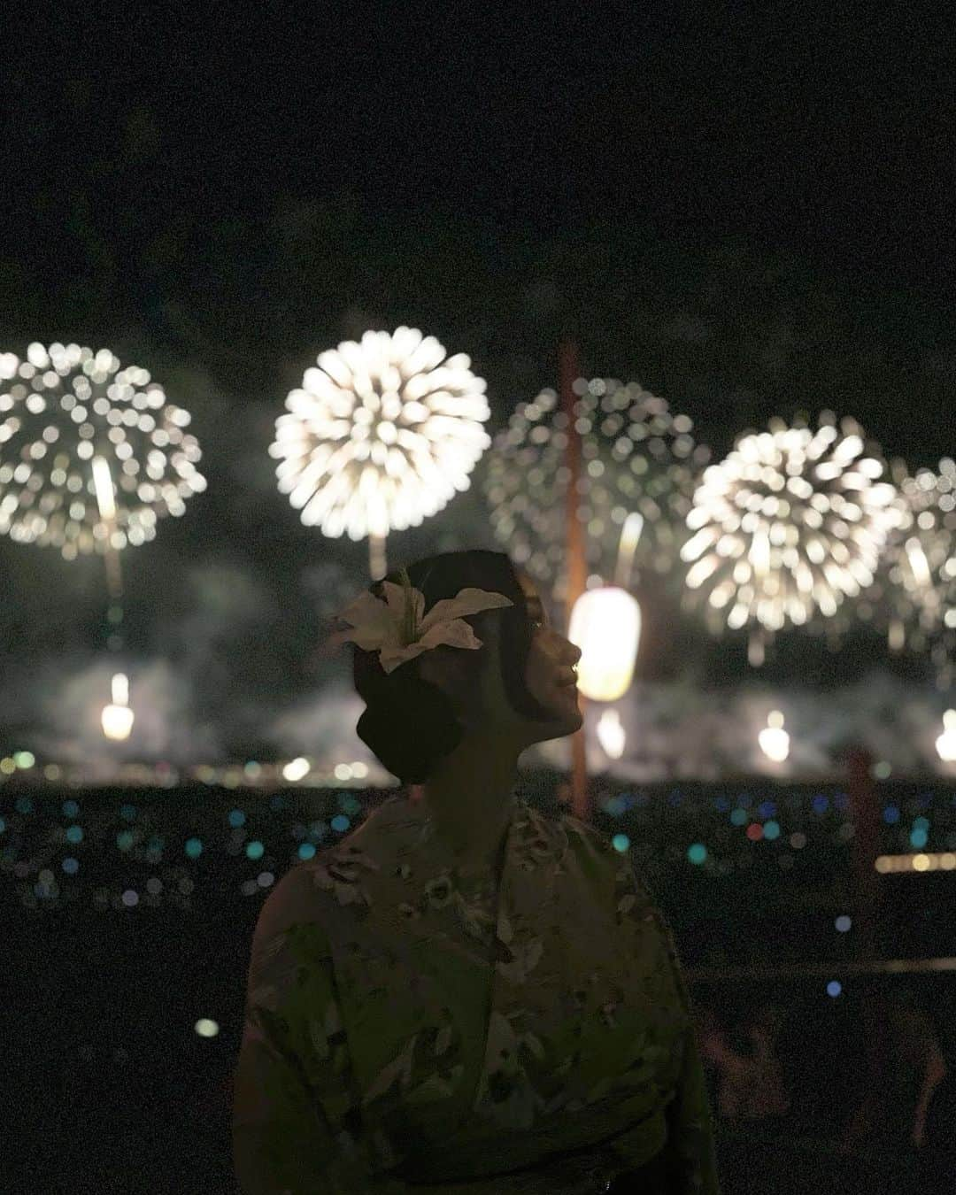 巴奎依さんのインスタグラム写真 - (巴奎依Instagram)「This fireworks will also become a precious memory for me🎆」8月3日 16時53分 - kei_tomoe_official