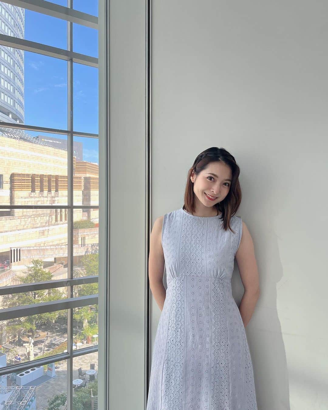 住田紗里さんのインスタグラム写真 - (住田紗里Instagram)「昨日と今朝のグッド！モーニングの衣装です☀️ 真っ青な空でした  ワンピース &.NOSTALGIA（@nostalgia_jp）  トップス &.NOSTALGIA（@nostalgia_jp）  パンツ Pierrot（@pierrot_shop）  #グッドモーニング#衣装#&nostalgia#pierrot#ワンピース#テレビ朝日#テレ朝#テレビ朝日アナウンサー#アナウンサー#住田紗里」8月3日 17時04分 - sarisumita_ex