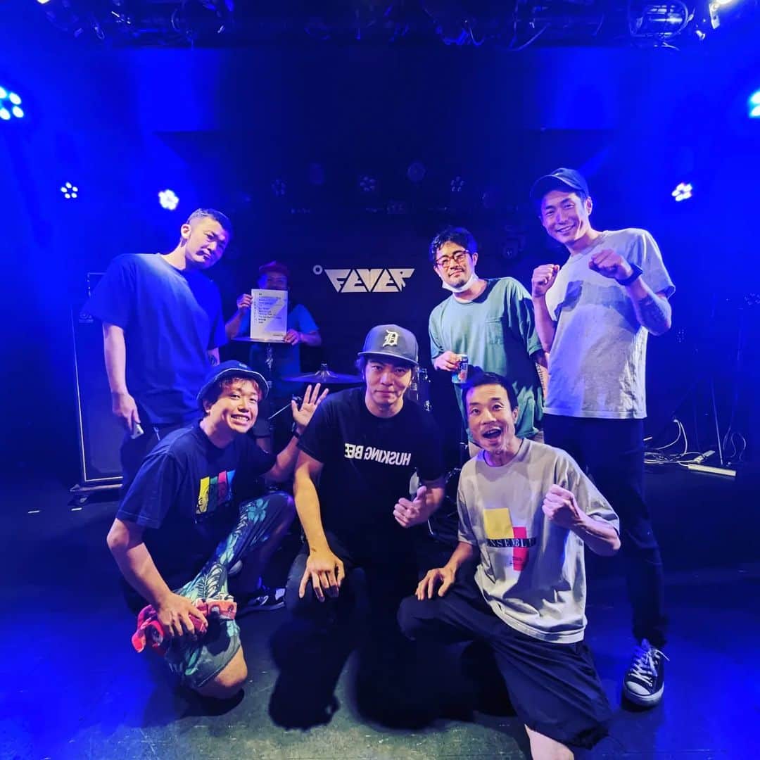 磯部正文のインスタグラム：「⁡ ⁡LEXT presentt "ALL SUMMER LONG TOUR"⁡ ⁡東名阪のショートツアー初日⁡ ⁡FEVERで共に熱い夜を過ごした⁡ ⁡⁡ 来てくれた皆様ありがとう⁡ ⁡⁡ ⁡引き続き良いツアーに🎶」