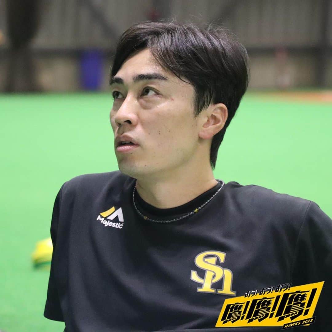 のインスタグラム：「#practicephoto  #2023年8月3日  #softbankhawks  #ホークス  #sbhawks #鷹鷹鷹」