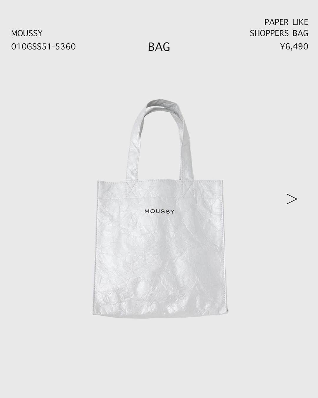 SHEL'TTER WEB STOREさんのインスタグラム写真 - (SHEL'TTER WEB STOREInstagram)「【NEW IN】 - BAG -  ━━━━━━━━━━━━━━━━  【MOUSSY】PAPER LIKE SHOPPERS バッグ ¥6,490 tax in  Color：SLV,BEG No：010GSS51-5360 ※発売中    【M_】TAPE TIE BIG トートバッグ ¥5,995 tax in  Color：WHT,BLK No：010GA351-5290 ※8/4(金)発売予定    【MOUSSY】MOUSSY F/L SHOPPER バッグ ¥3,278 tax in  Color：BLK No：010GAT51-5870 ※発売中   【RODEO CROWNS WIDE BOWL】パッチワーク DENIM TOTE ¥6,600 tax in  Color：BLU,BLK No：420GAY55-034M ※発売中  気になるアイテムは画像をタップまたは  プロフィールのサイトURLをクリック✔  ━━━━━━━━━━━━━━━━  #SHELTTERWEBSTORE #SWS   #MOUSSY #RODEOCROWNSWIDEBOWL #M_ #M_MOUSSY  #newin #2023ss #summer2023 #autumn2023 #summerbag  #totebag #fallbag #logobag #denimbag #新作 #トートバッグ #ロゴバッグ #ショッパーバッグ #デニムトート #デニムトートバッグ #デニムバッグ #ロゴトート #夏バッグ #秋バッグ #ビッグトート」8月3日 19時01分 - sheltterwebstore