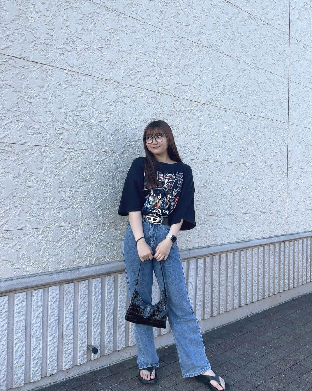 薄倉里奈さんのインスタグラム写真 - (薄倉里奈Instagram)「. . ootd👕👖」8月3日 19時08分 - rina_rina0927