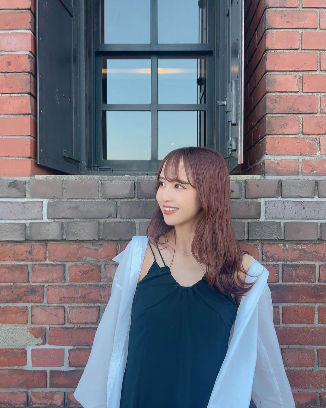のインスタグラム：「.  夏のおようふく、その4👒 この日は風が強かった🌬️  #ootd #kaedegram #乃木坂46」