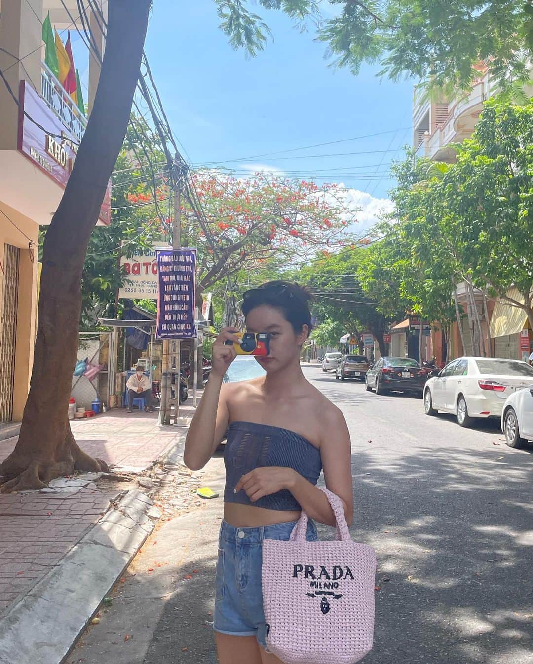 ヘリ さんのインスタグラム写真 - (ヘリ Instagram)「수박 좋아 망고 좋아 나쨩 좋아 🍉🌴👙」8月3日 19時34分 - hyeri_0609