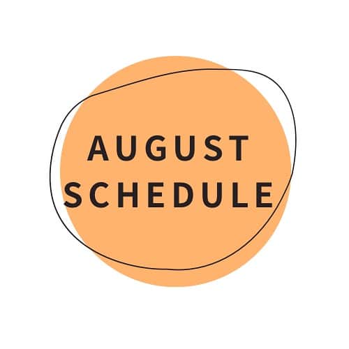chocolat＊スタイやベビー雑貨のお店です♡のインスタグラム：「. 8月出店情報です𓂃𓈒𓏸  . 今月もよろしくお願い致します🙇‍♀️❤️」