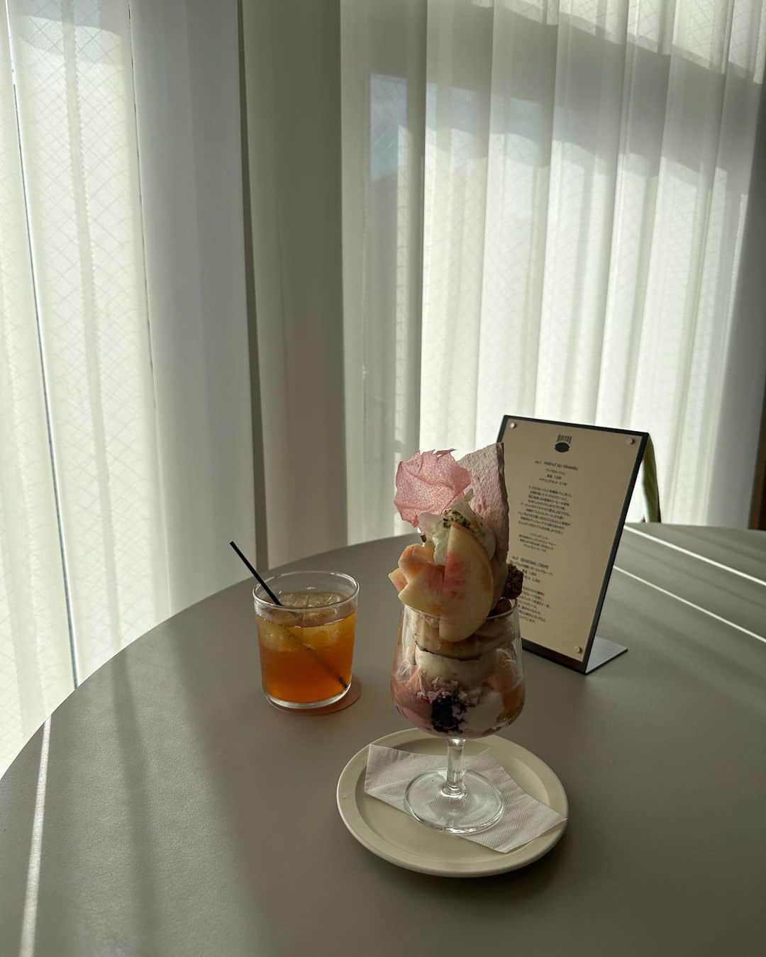 三原羽衣さんのインスタグラム写真 - (三原羽衣Instagram)「フルーツで1番大好きなもも🍑」8月3日 19時55分 - ui.mihara_official