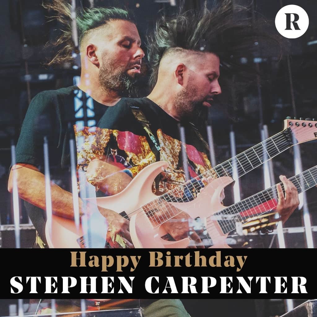 Revolverのインスタグラム：「🎂 Happy birthday, Stephen Carpenter! ⁠ ⁠ What's your favorite memory seeing Deftones live? ⁠ 📷: @azu.photo」