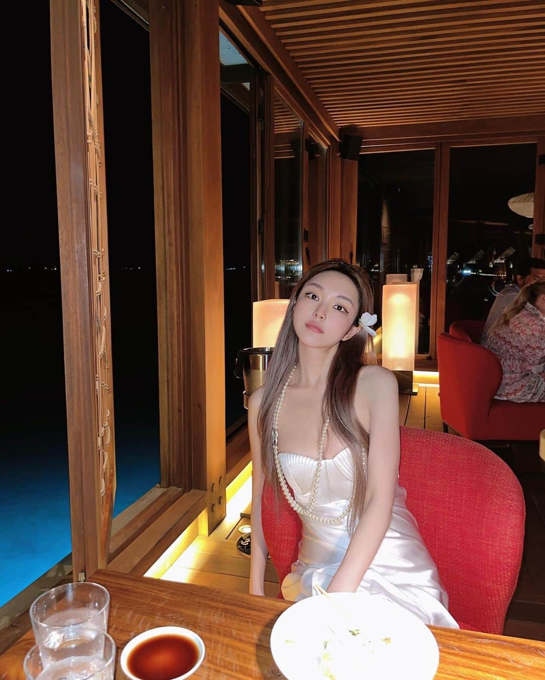 Grace Chowさんのインスタグラム写真 - (Grace ChowInstagram)「dinner @ Zuma 🌸  #waldorfastoriamaldives  #oceanmaldives」8月3日 20時32分 - gracechowwwww