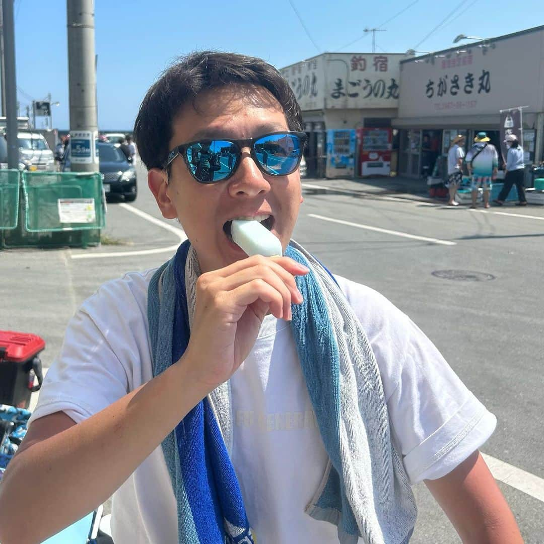 平松修造のインスタグラム：「さいきんも ぼちぼち夏をやっております  #釣り #釣行記」