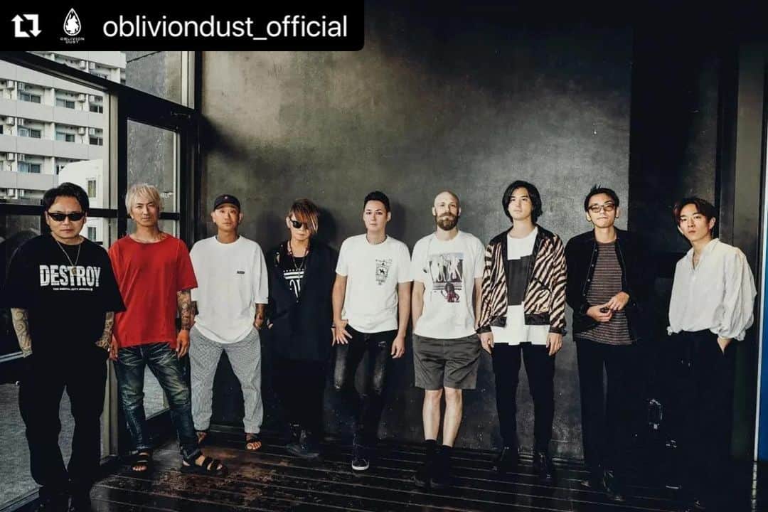 K.A.Zのインスタグラム：「Day1 Newspeak とOBLIVION DUSTの対バンライブ Newspeakは とても多才なバンドで曲がお洒落で✨ 大変刺激をいただきました 「ありがとうございました」」