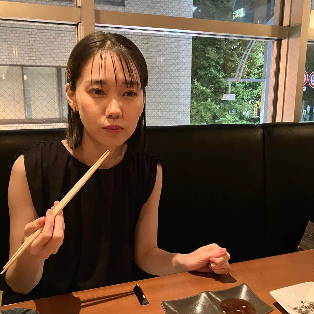 田中こなつさんのインスタグラム写真 - (田中こなつInstagram)「🍖🍖🥩  寒くなって途中で席替えしました。」8月3日 22時52分 - konatsu_tanaka