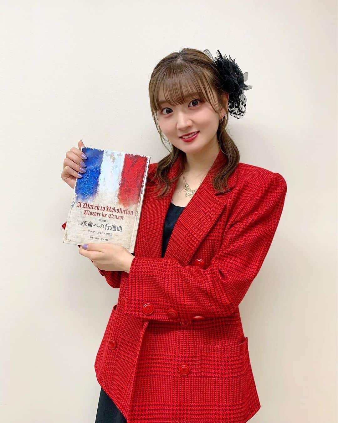 のインスタグラム：「朗読劇『革命への行進曲 モーツァルトvs検閲官』 ご来場いただきありがとうございました！ やっぱり生のお芝居、朗読劇大好きだなぁ...！！ もっと出られるように頑張ります。 またお会いできますように✨ #革命への行進曲 #モーツァルト #フィガロの結婚 #朗読劇」