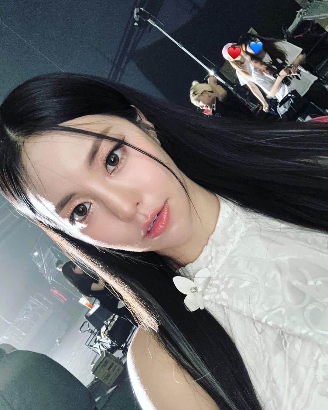 ナム・ユジョンのインスタグラム：「✨ ONE MORE TIME ✨ 🔥 HOT DEBUT 🔥 With 쁘이💚💙♥️」