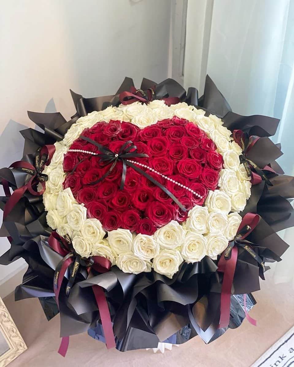 嬉野ゆみのインスタグラム：「これはかわいすぎん？？w🌹Thank u🥰🌹🌹」