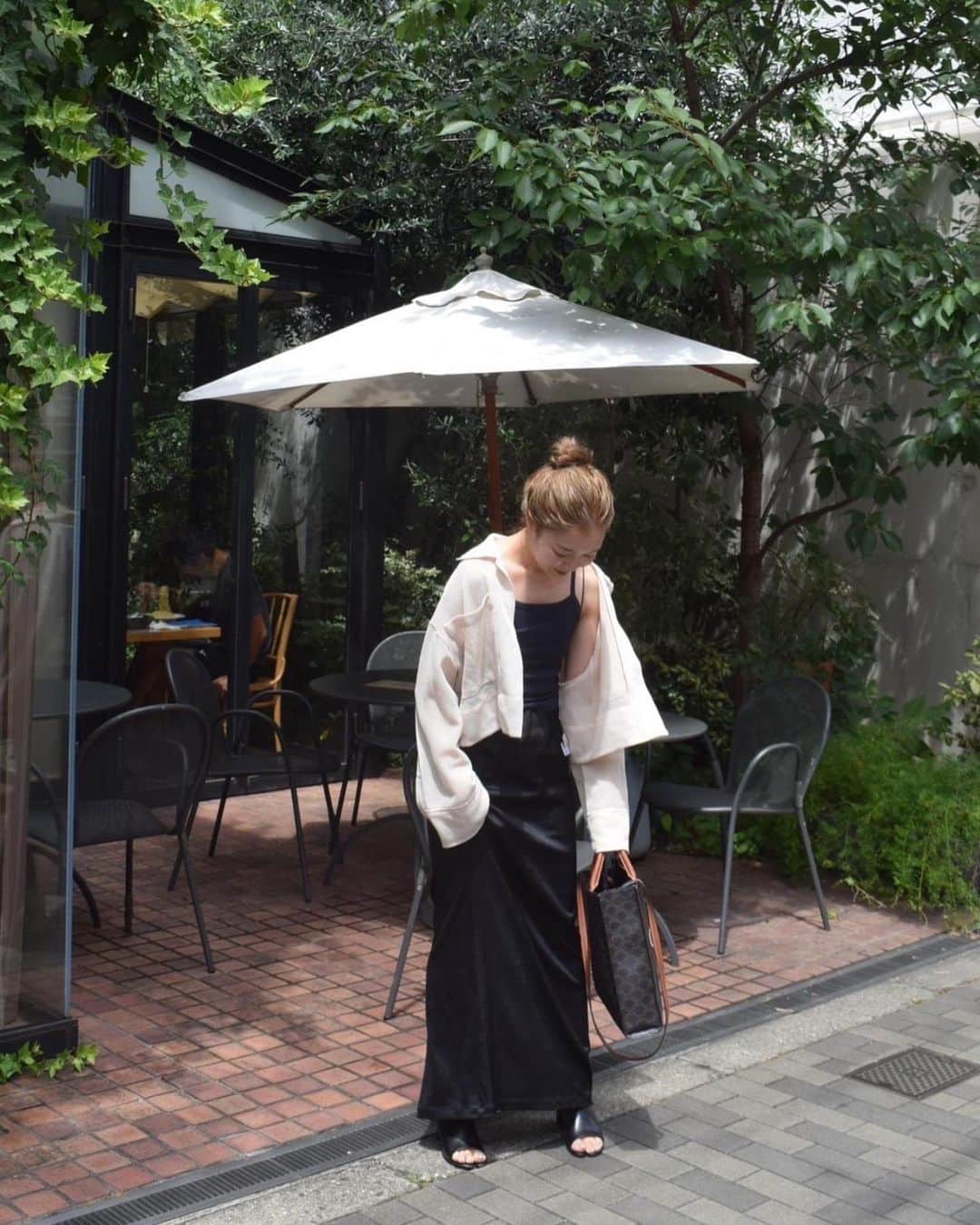北岡りえのインスタグラム：「♥  lunch day 🍴 @hidekanagao_  @saori_emunjewelry   体感一瞬の話尽きない組😉 10月のフリマも楽しみ〜」