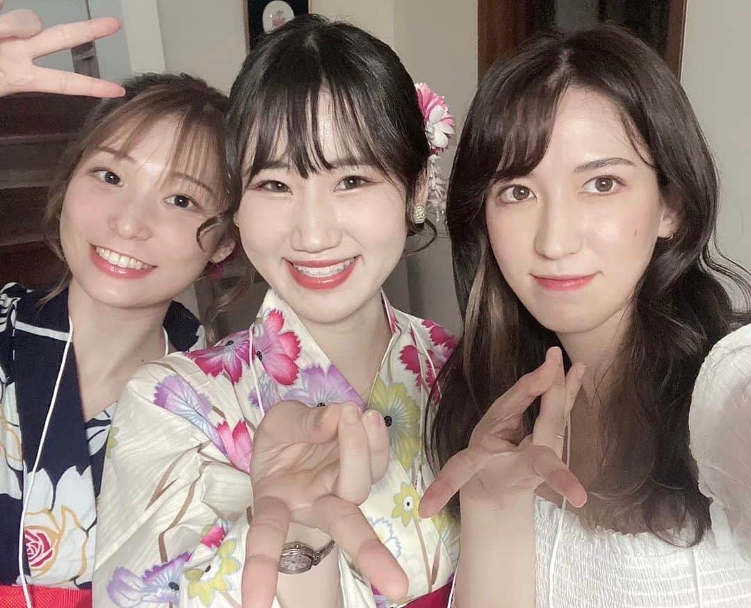 横山天音のインスタグラム：「去年の〜🥹🎇💓」