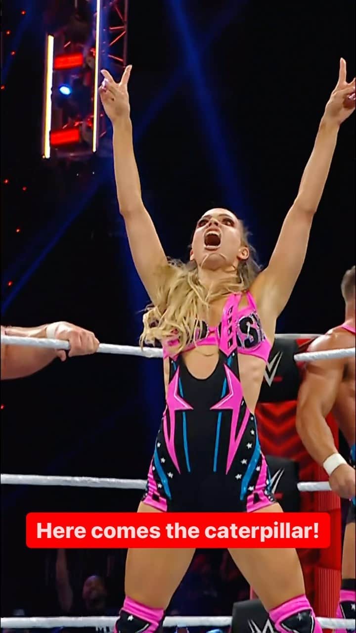 WWEのインスタグラム：「@maxxinedupri impressed in her singles debut on #WWERaw!」